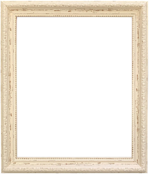 FRAMES BY POST Shabby Chic Distressed Cream Picture Photo Frame in Various Sizes