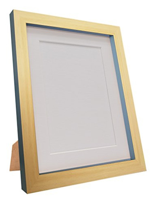 0410U4ECQ33 | Magnus Beech with Dark Grey Picture Photo Frames with White Black Ivory Pink Blue Light Grey and Dark Grey Mounts