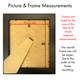 FRAMES BY POST Metro Black Picture Photo Frame