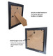 FRAMES BY POST H7 Rustic Oak Picture Photo Frame