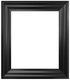 FRAMES BY POST Firenza Matt Black Picture Photo Frame