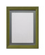 FRAMES BY POST Crown  Olive Green Photo Frame with a choice of  Black, White, Ivory, Dark Grey, Light Grey, Pink, Blue, Red, Dark Green, Gold, Silver  Mounts