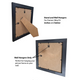 FRAMES BY POST Firenza Black & Gold Picture Photo Frame