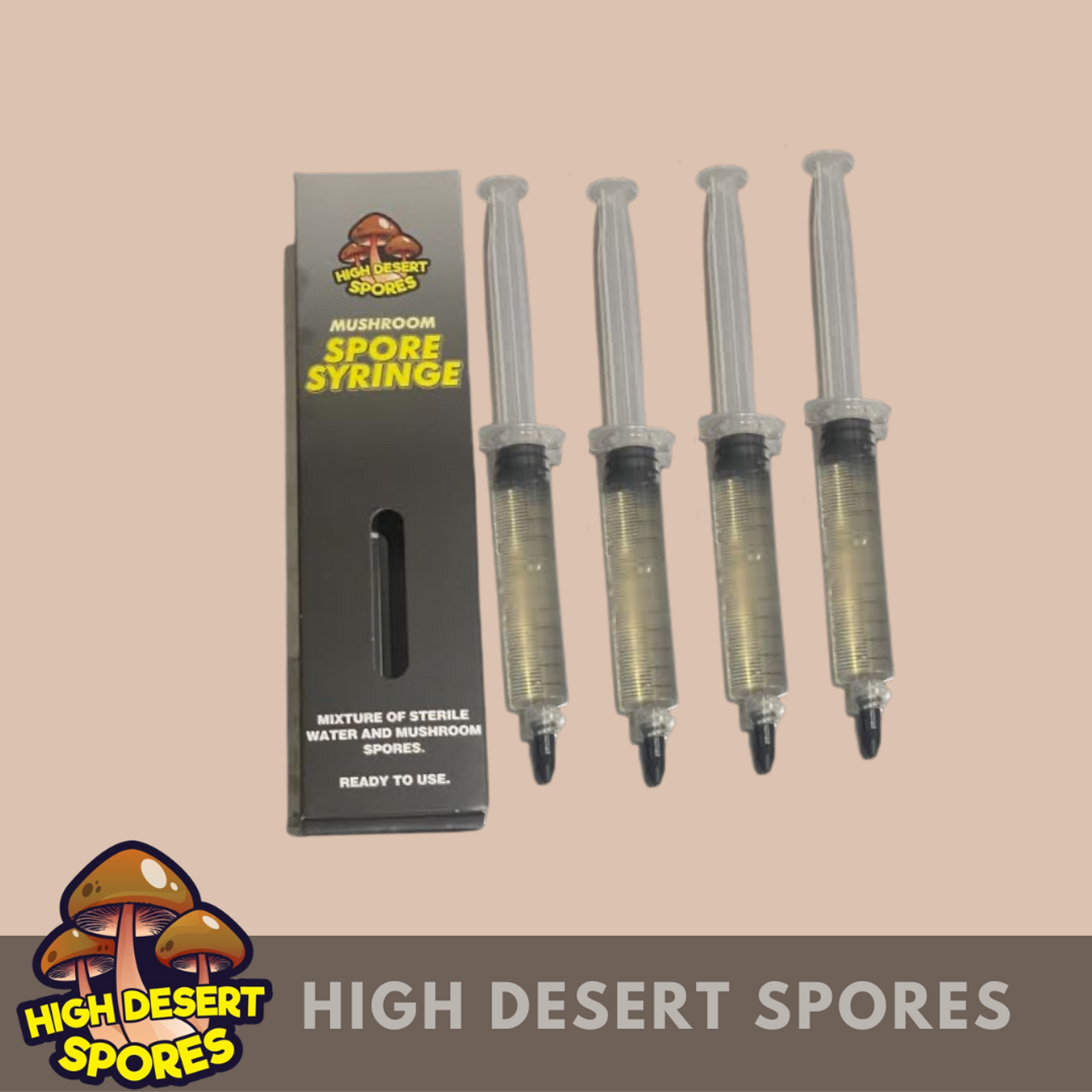 4pcs SPORE SYRINGES