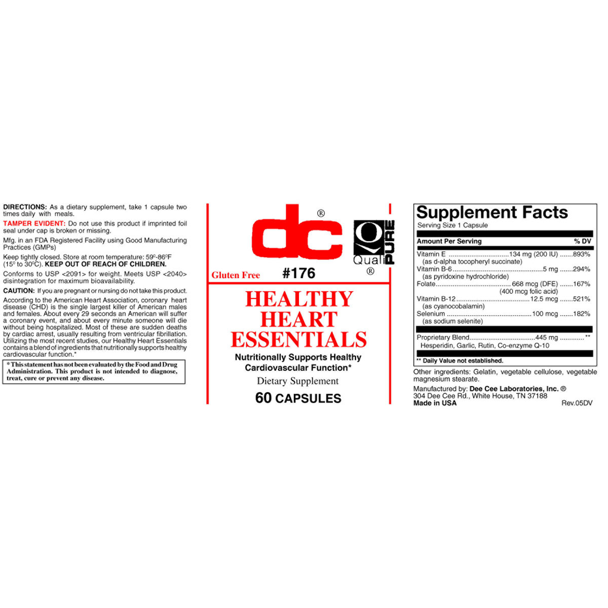Healthy Heart Essentials - Dee Cee Labs