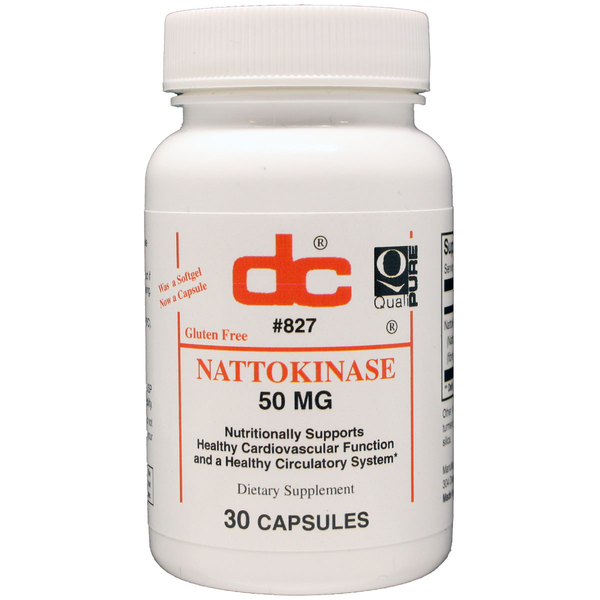 Nattokinase 50 Mg Capsules - Dee Cee Labs
