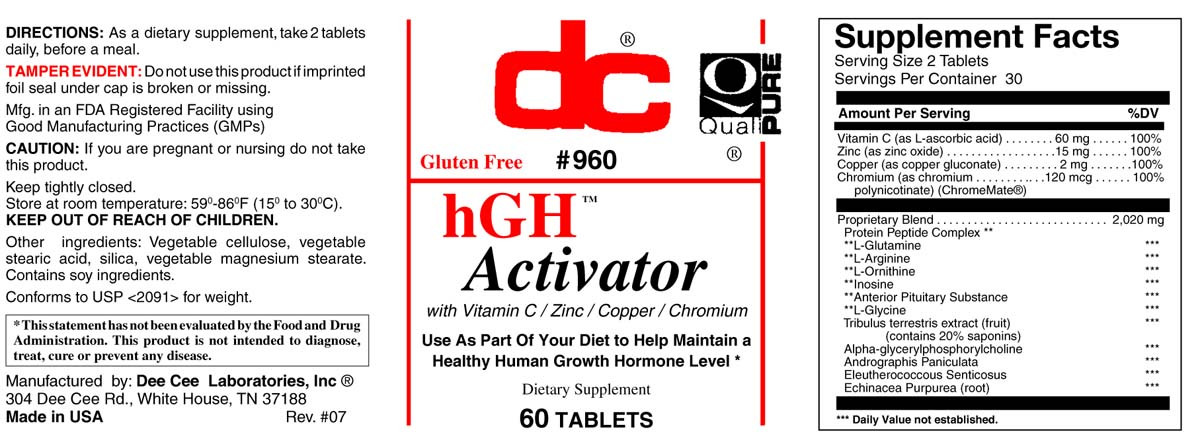 Hgh Activator - Dee Cee Labs