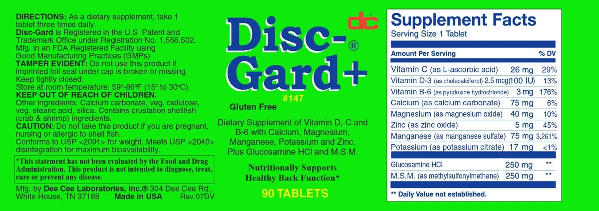Digigard Tab Disc Gard + - Dee Cee Labs