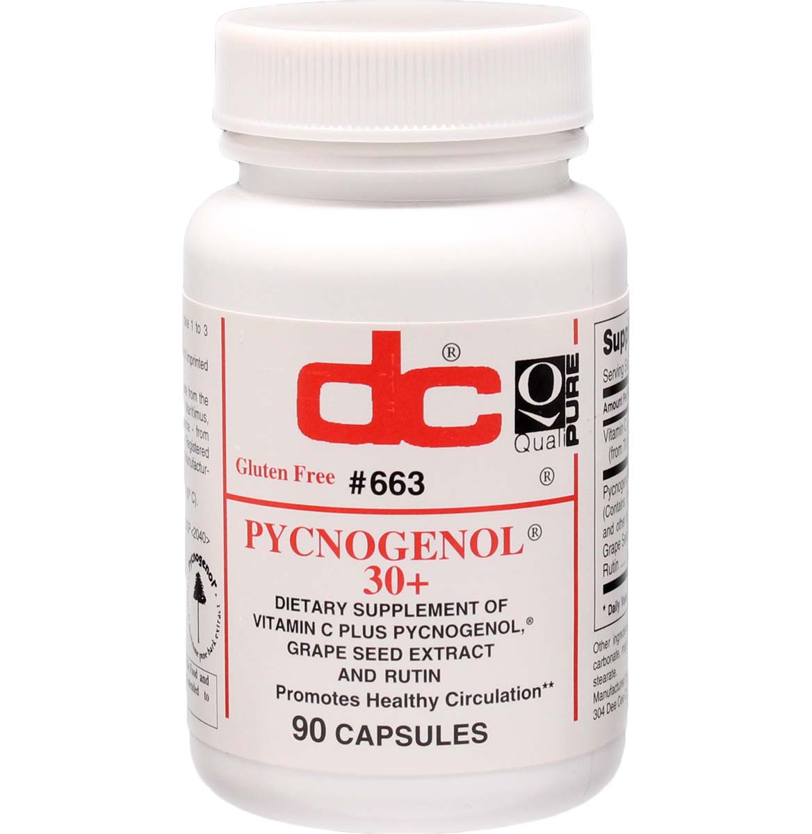 Pycnogenol 30+ Pine Bark Extract