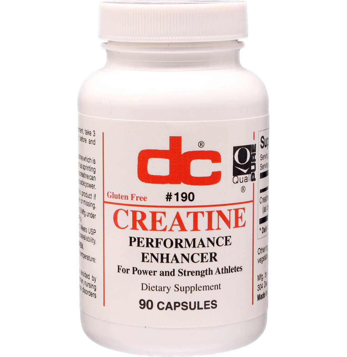 Creatine Capsules - Dee Cee Labs