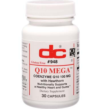 Q10 Mega Coenzyme Q10 100 Mg W/hawthorn