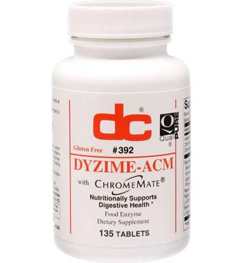 Dyzime -acm Pancreatin, Papain, Pepsin, Betaine Hcl, Glutamic Acid