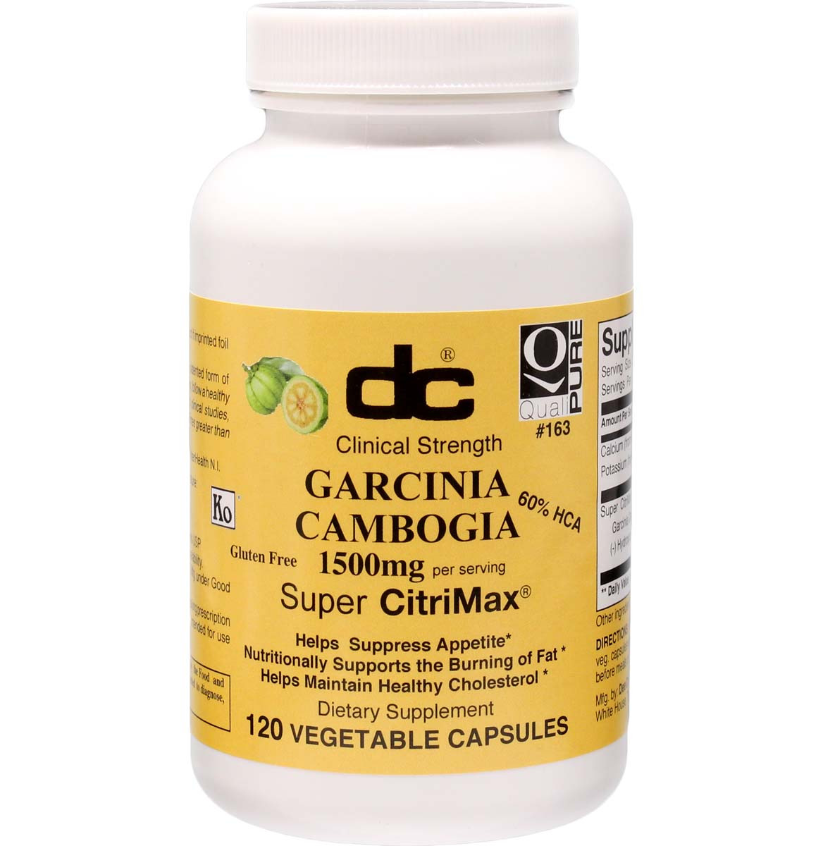 Garcinia Cambogia 1500 Mg Per Serving 900 Mg Hydroxycitric Acid