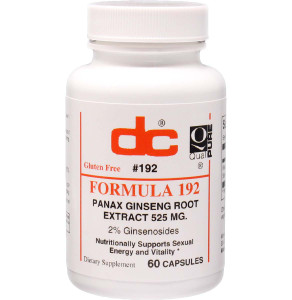 F192-60 - Panax Ginseng Root Extract 525 Mg 2% Ginsenosides Formula 192 F192-60 - Panax Ginseng Root Extract 525 Mg 2% Ginsenosides Formula 192