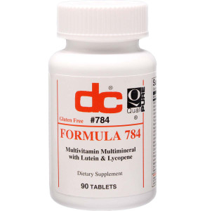 F784-90 - Formula 784 Multivitamin Multimineral With Lutein & Lycopene F784-90 - Formula 784 Multivitamin Multimineral With Lutein & Lycopene