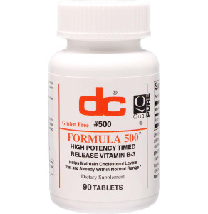 F500-90 - Niacin 500 Mg Timed Release F500-90 - Niacin 500 Mg Timed Release
