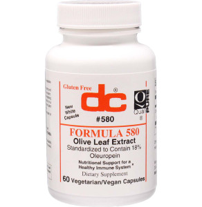 F580-60 - Olive Leaf Extract 500 Mg Contains 18% Oleuropein Formula 580 F580-60 - Olive Leaf Extract 500 Mg Contains 18% Oleuropein Formula 580