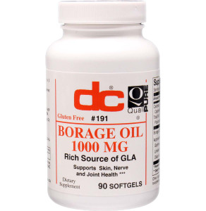 F191-90 - Borage Oil 1,000 Mg F191-90 - Borage Oil 1,000 Mg