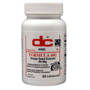 F602-90 - Grape Seed Extract 60 Mg 95% Proanthocyanidins With Bioflavonoids