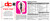 PMS-30-P. M. S.-pak facts label PMS-30-P. M. S.-pak facts label