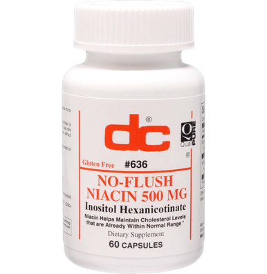 No-flush Niacin 500 Mg - Dee Cee Labs