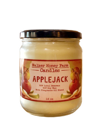 Applejack -Beeswax & Soy Woodwick Candle