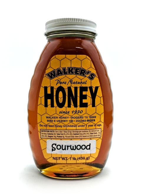 1 lb Sourwood Honey