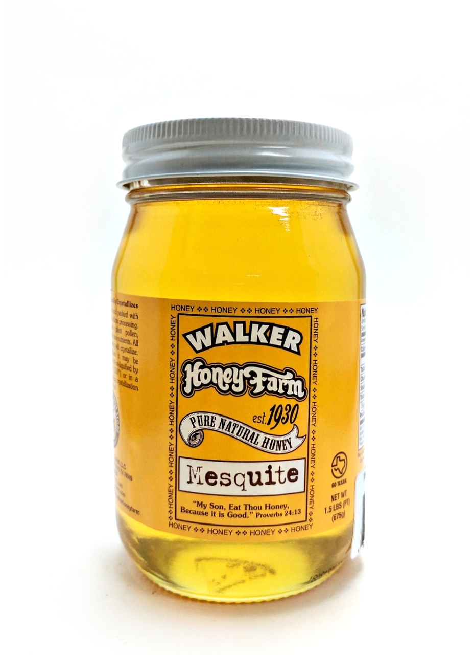 Mesquite Honey Pint Walker Honey Farm