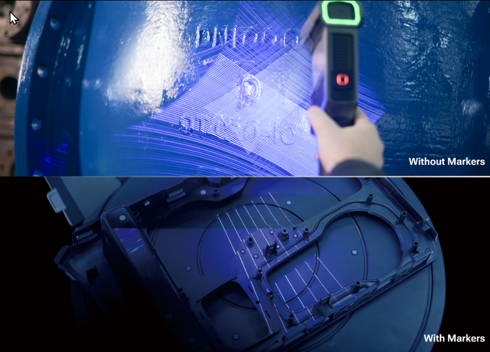 Markers in 3D Scanning: When to Use Them and When to Go Markerless