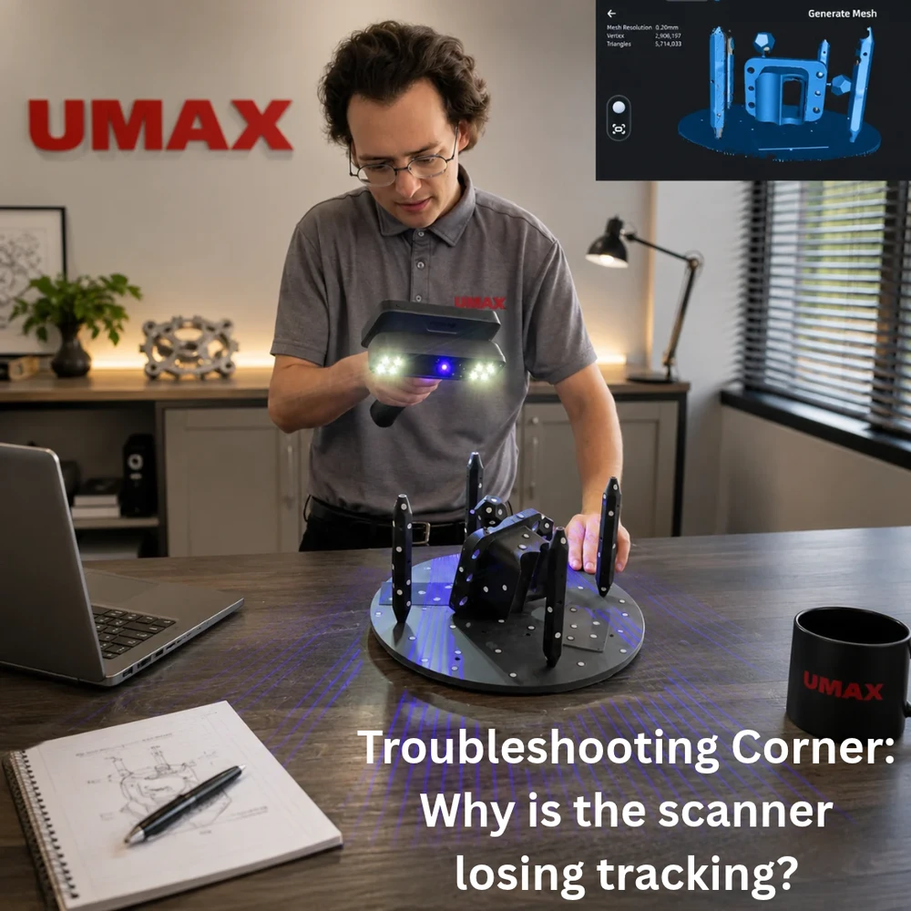 Troubleshooting Corner: Why Is My 3D Scanner Losing Tracking? 