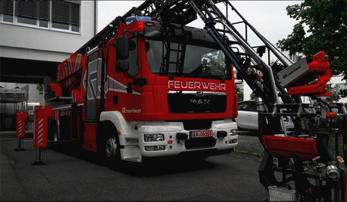 Customized Firetruck with EinScan Pro HD