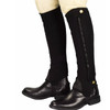 TuffRider Grippy Nubuck Half Chaps , Black.