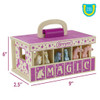 Breyer Unicorn Magic Wooden Carry Case with 6 Unicorns