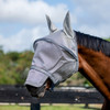 Rambo Fly Mask, Silver/Titanium Gray & Silver.