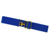 Kathryn Lily Elastic Belt, Blue Solid.