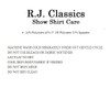 RJ Classics Maddie Jr 37.5 Shirt, White with Mermaid Tie Dye Trim, XXS - XL