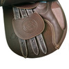 Collegiate Convertible Varsity Close Contact Saddle, Havana, 15"