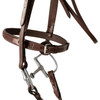 Side of Huntley Equestrian schooling pony bridle.