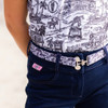 Ocala belt worn with Ocala shirt