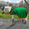 Holiday Horse Wear, Elf Quarter Sheet with Breast Strap