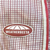 Weatherbeeta Comfitec RipShield Plus, Belly Wrap, Detach-A-Neck Fly Sheet, White/Burgundy 48" - 69"