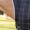 Rhino Pony Wug Turnout Sheet, Black/Grey/White Check, Sizes 45"-69"