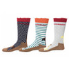 TuffRider Aron Puppy 'n Ponies Kids Socks, Pack of 3 Pairs 