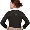 Back of Black Chestnut Bay show shirt.