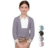 Back of Chestnut Bay Skycool LS Liberty Show Shirt,  Purple Rain.