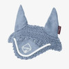 ICE Blue LeMieux Toy Pony Crocheted Ear Bonnet.