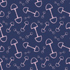 Navy Simply Bits AP Hassinger kids boot socks.