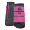 Shires ARMA Air Motion Brushing Boot, Black, small pony & pony, Raspberry.