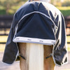 Amigo 1200D Pony PLUS Turnout Sheet, 0g, Black/Titanium & Navy/Titanium, 45" - 69"