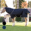 Amigo 1200D Pony PLUS Turnout Sheet, Black/Titanium Grey & Silver.